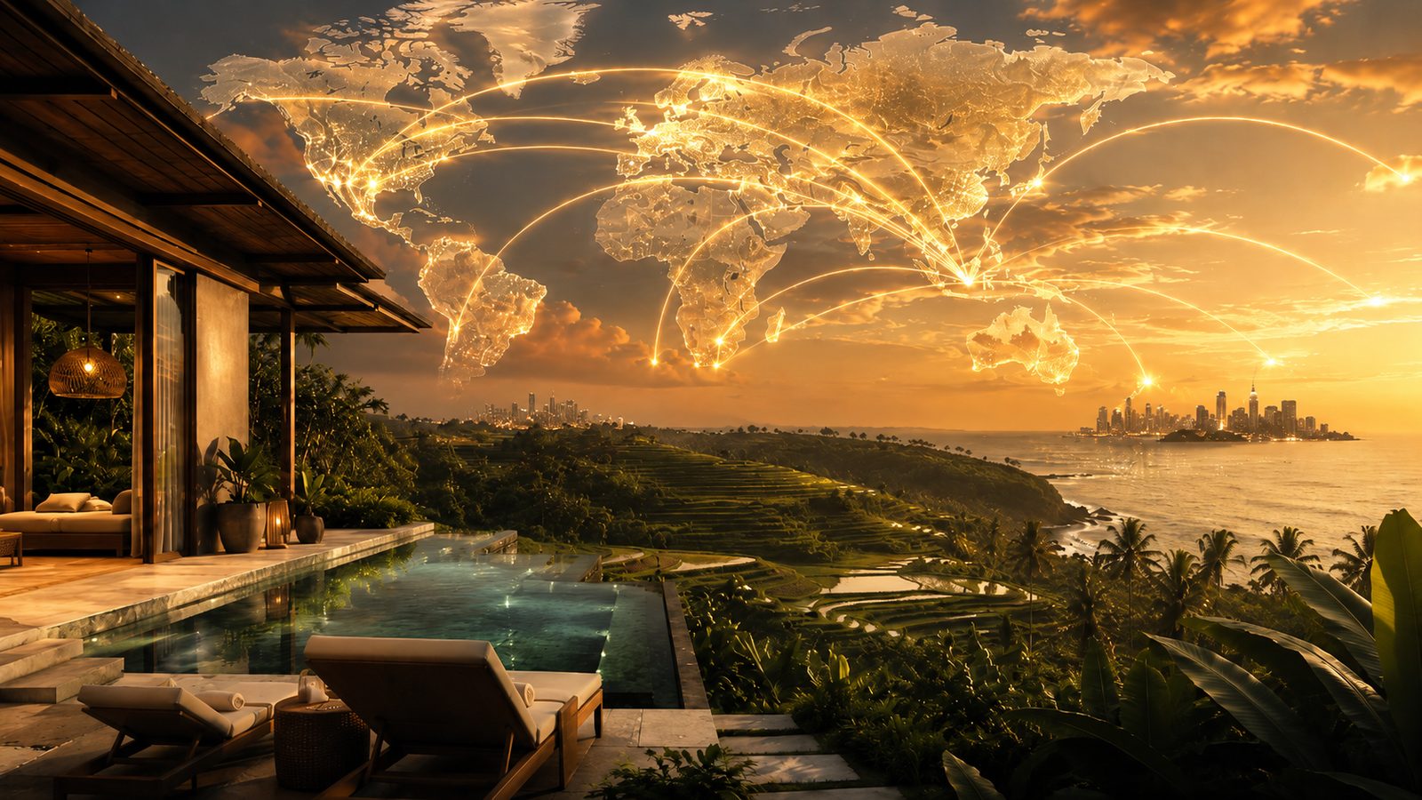 A premium Bali villa with pool — a target for professional capital